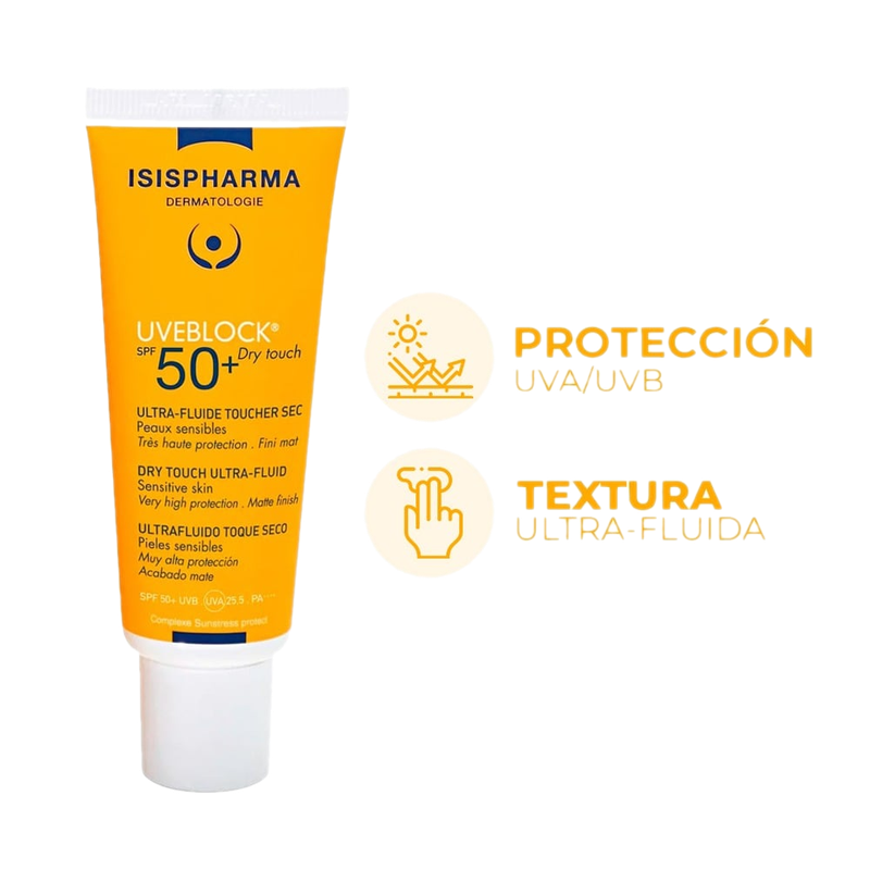 Protector Solar Isispharma Fps50 Dry Touch 40 Ml