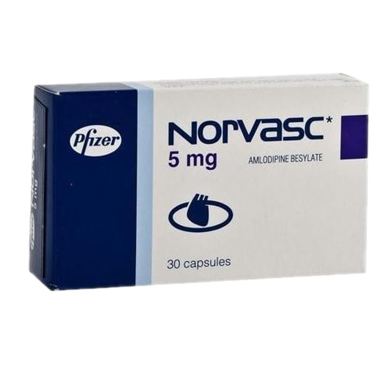 Norvasc 5 Mg 30 Cápsulas