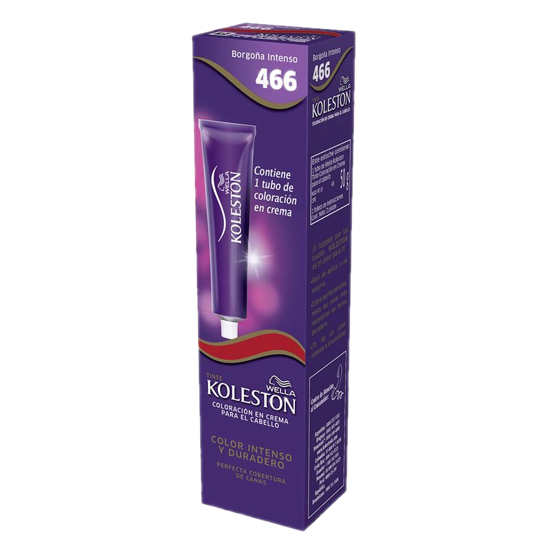 Coloración Koleston Wella Single Borgona Intenso 466