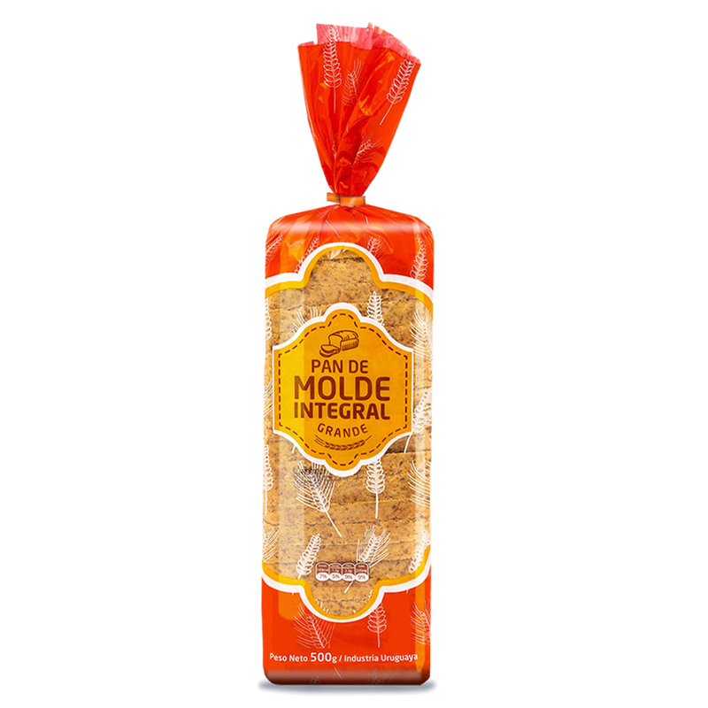 Pan De Molde Vintelux Integral 500 G