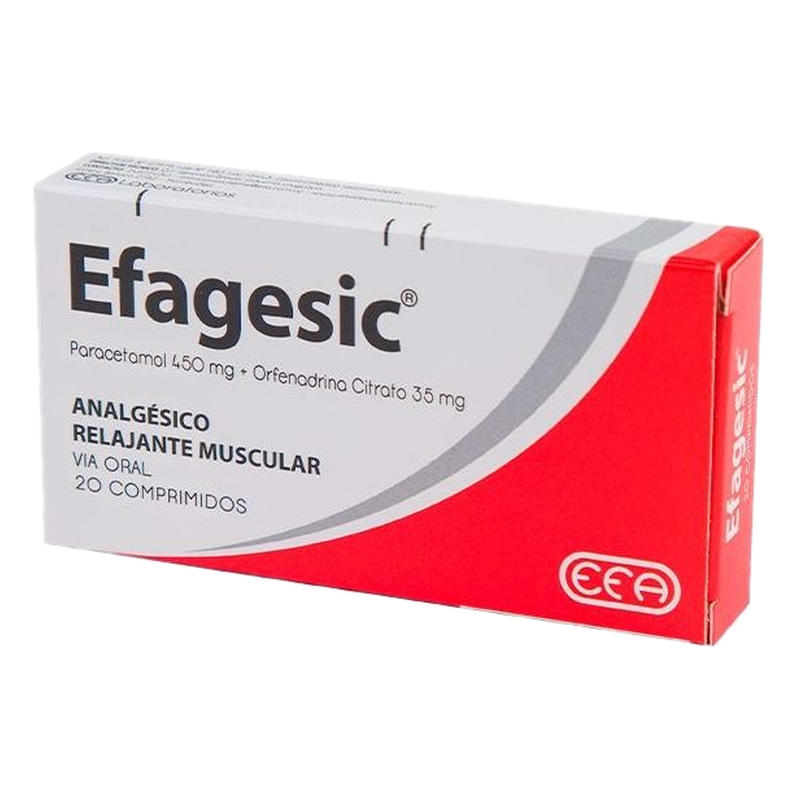 Efagesic X 20 Comprimidos