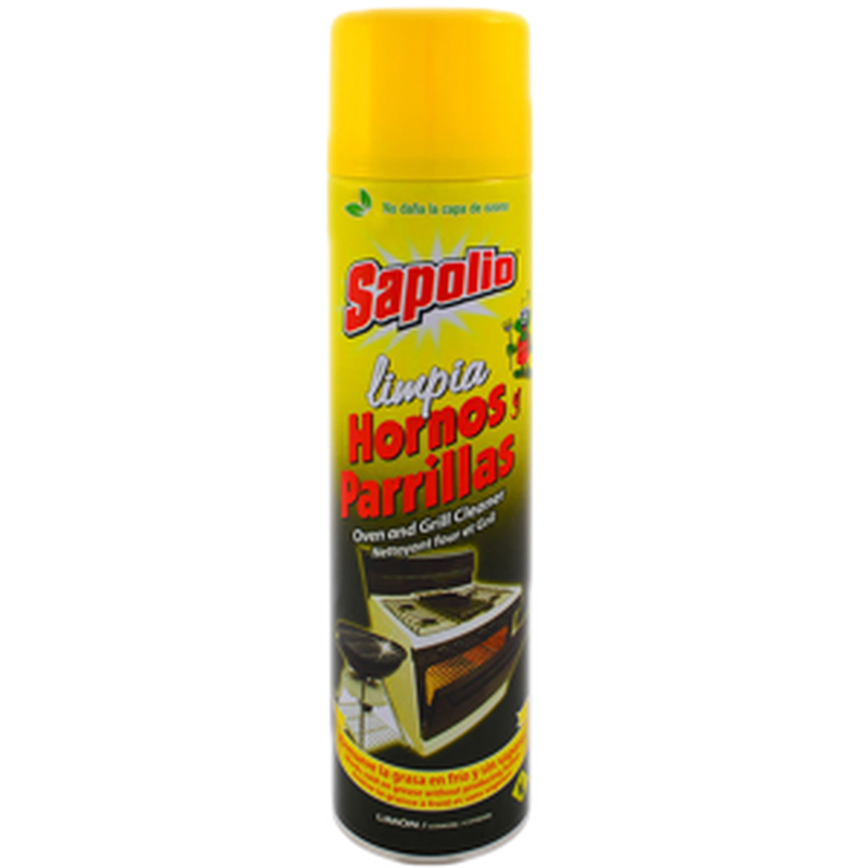 Limpia Hornos Sapolio En Aerosol 360 Ml