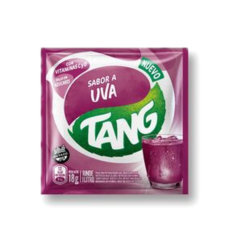 Refresco En Polvo Tang 18 G Uva Vitc+d