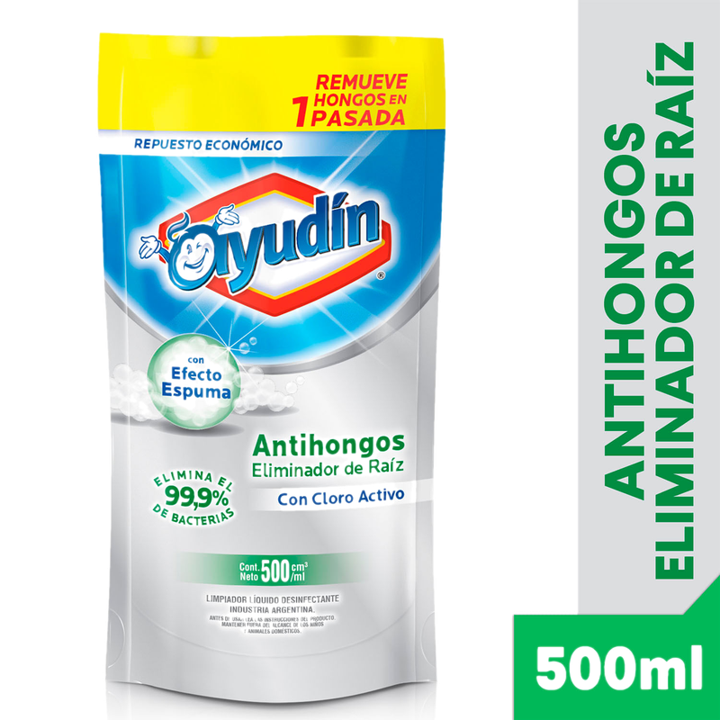 Limpiador Antihongos Ayudin Eliminador De Raiz 500 Ml