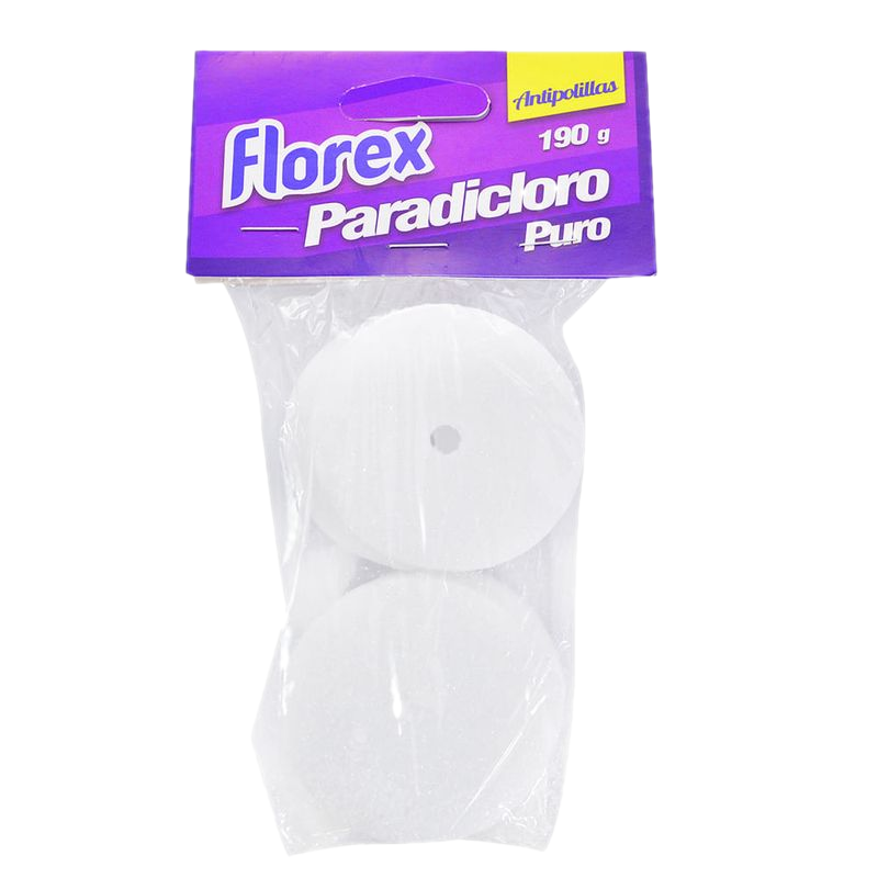 Paradicloro Florex Puro Pastilla 190 G