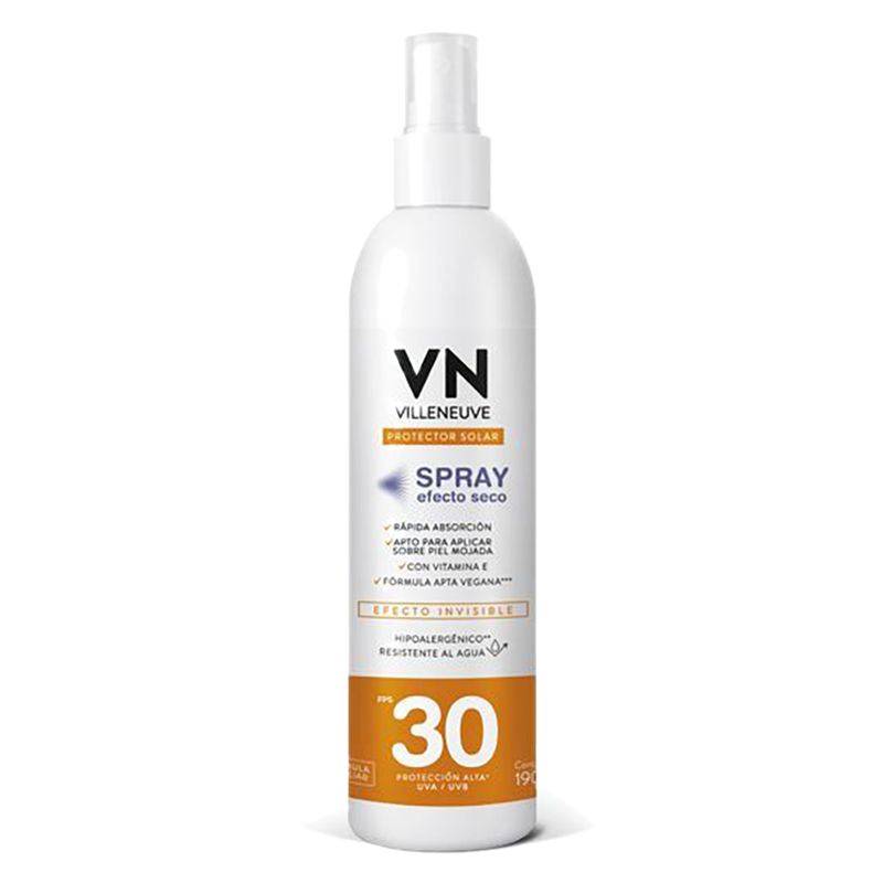Protector Solar Emulsión Spray Vn Fps 30 190 M C 12