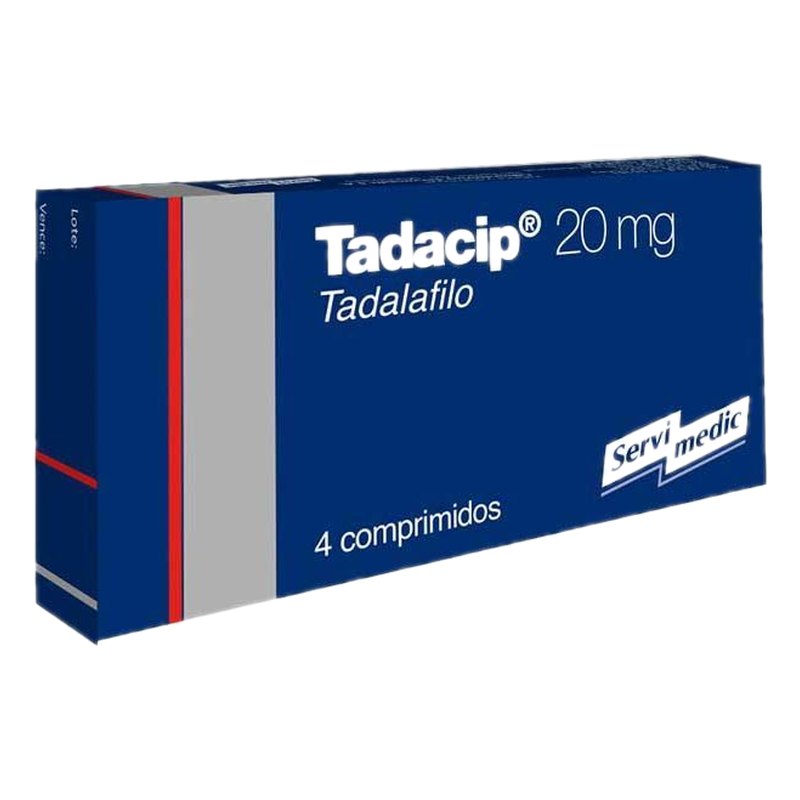Tadacip 20 Mg X 4 Comprimidos