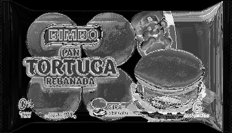 Pan Tortuga Bimbo 8 Unidades.400 G.