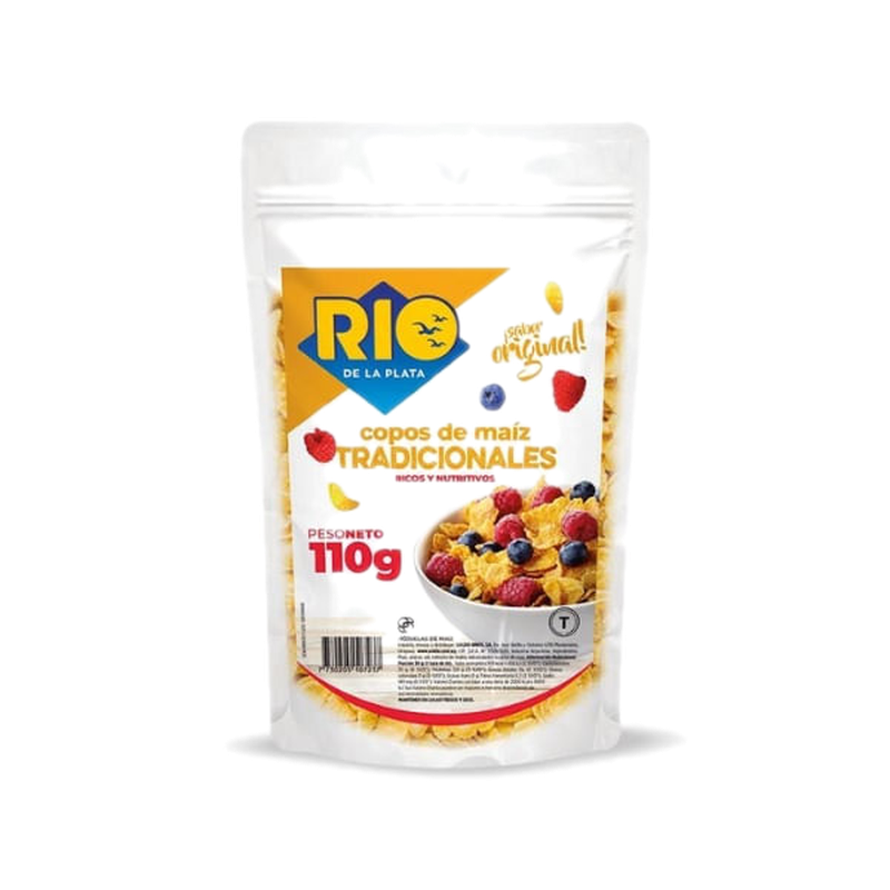 Cereales Copos Rio De La Plata De Maiz Con Miel 500 G