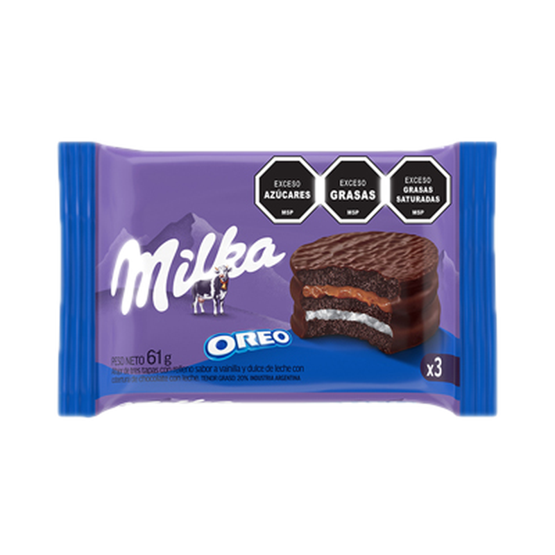Alfajor Milka Oreo Dulce De Leche 61 G