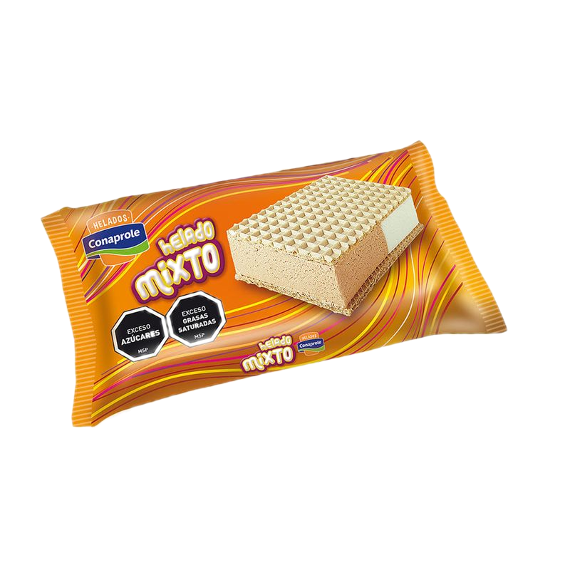 Helado Sándwich Crema Dulce De Leche Conaprole
