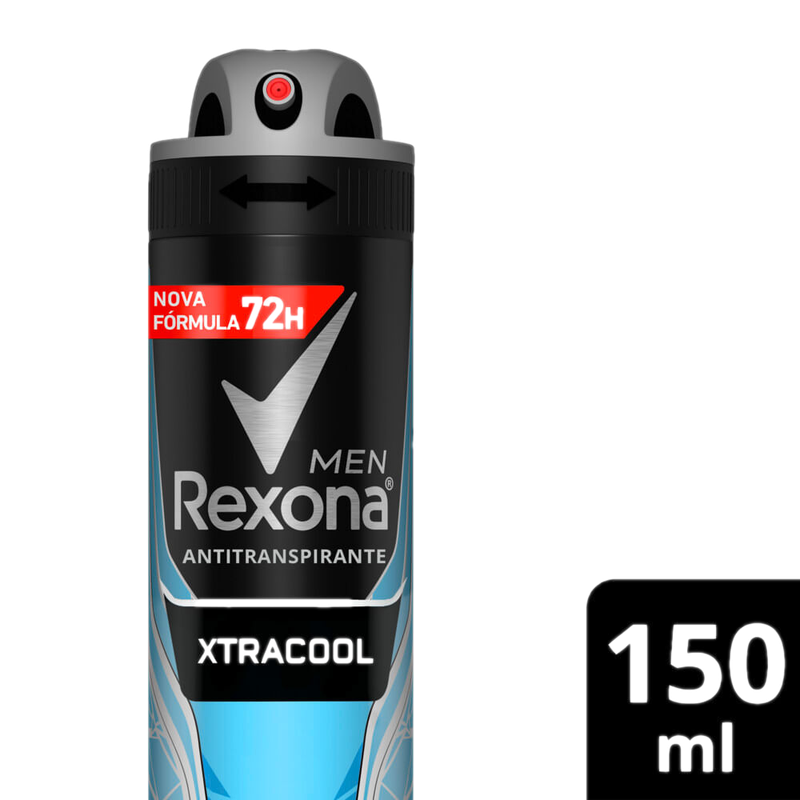 Desodorante Antitranspirante Rexona Men Xtracool Aerosol 150 Ml