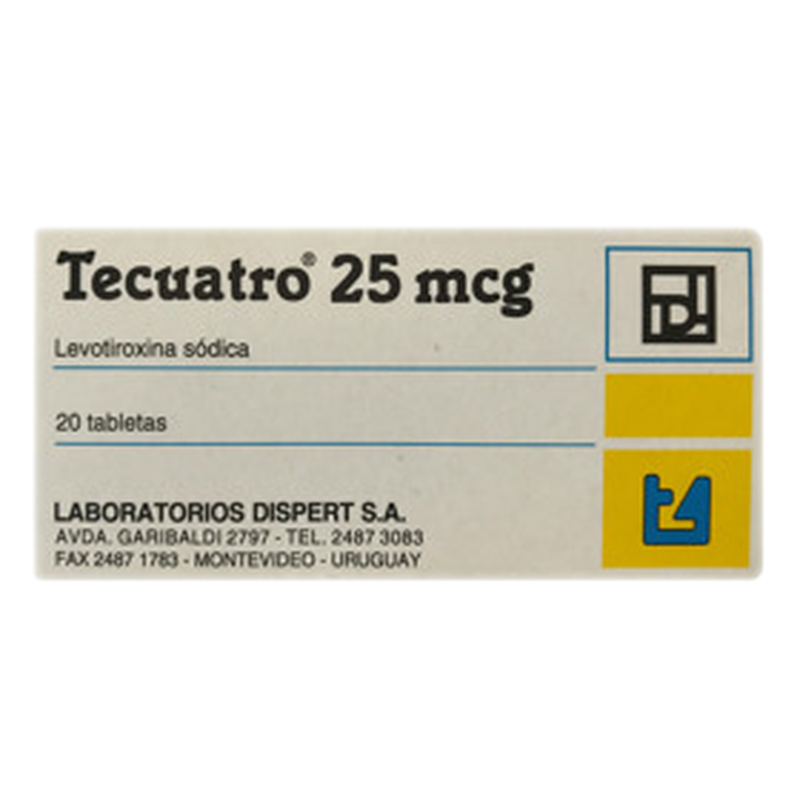 Tecuatro 25 25 Mcg [20 Tab.]