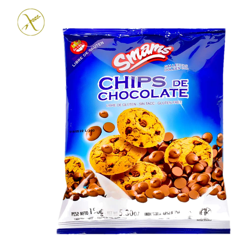Smams Galletas Chips Chocolate 150 G