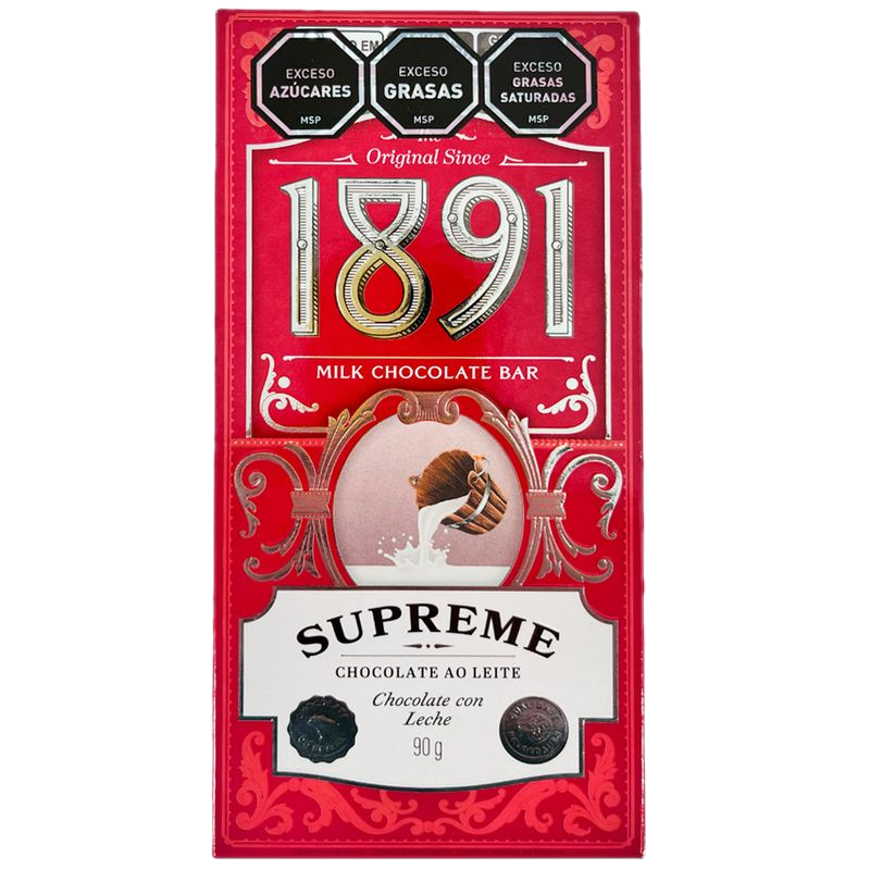Chocolate Neugebauer Supreme Leche 1891 90 G