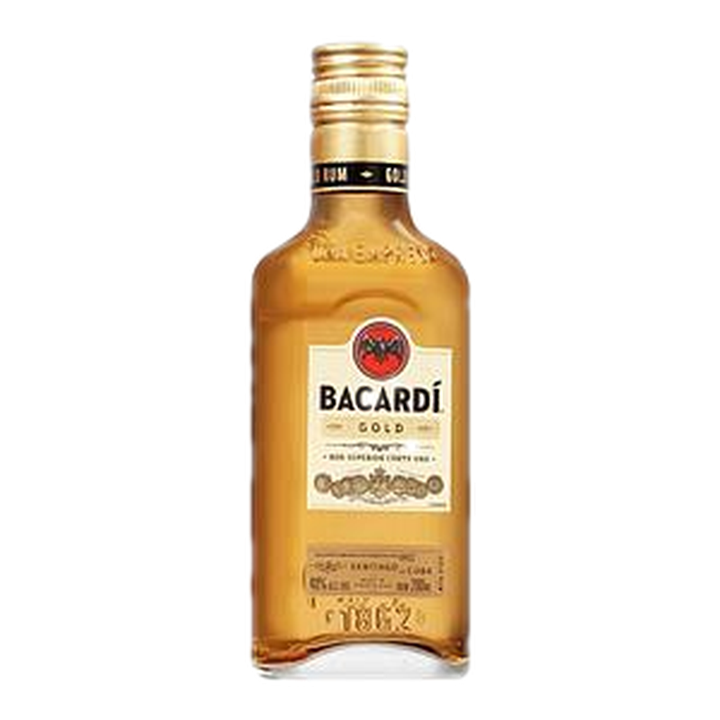 Ron Bacardi Carta Oro Petaca 200 Ml