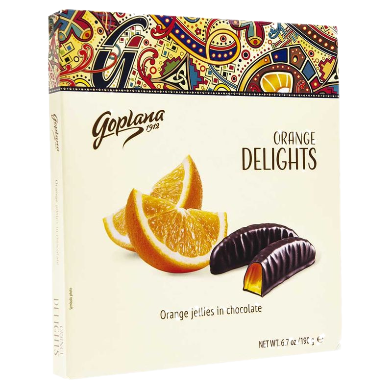 Bombones Delight Rellenos Naranja 190 G