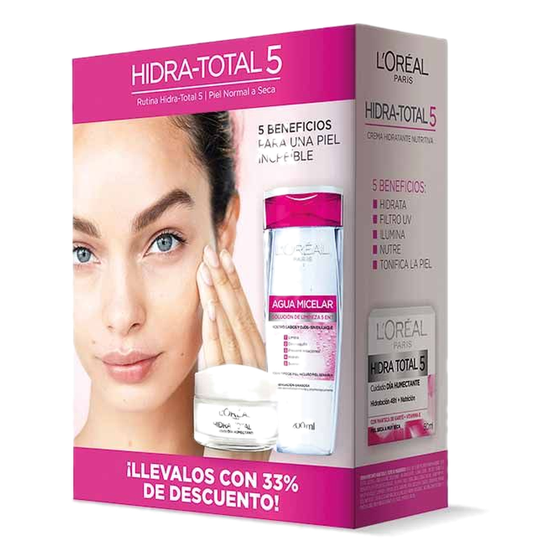 Pack L'oréal Hidra Total 5