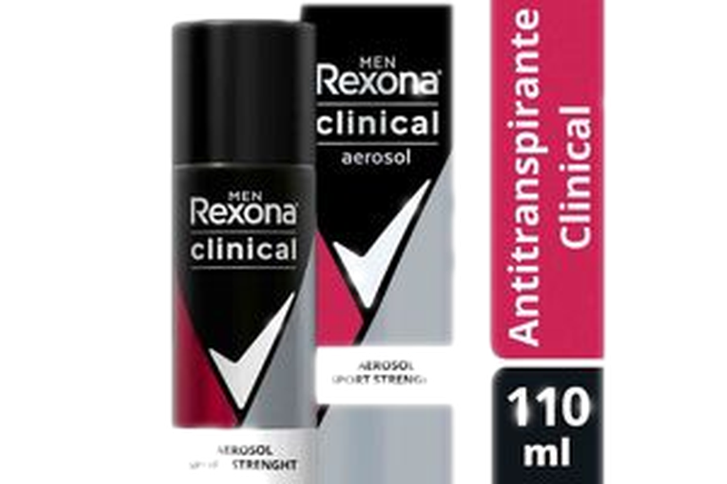 Antitranspirante Rexona Men Clinical Sport Strenght En Aerosol 110 Ml
