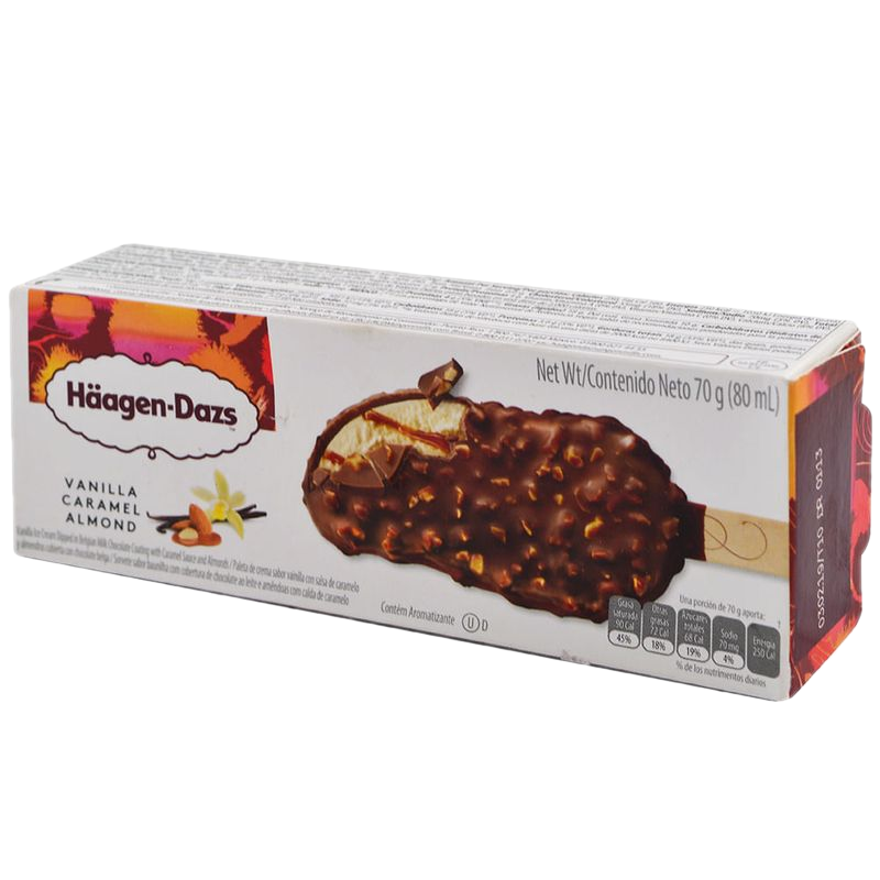 Barrita Häagen-dazs Caramelo Y Almendras 80 Ml