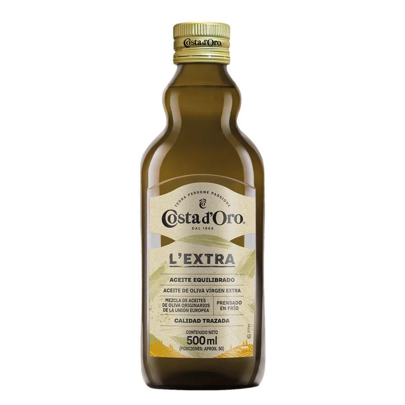 Aceite De Oliva Costa De Oro L Extra Extra Virgen 500 Ml
