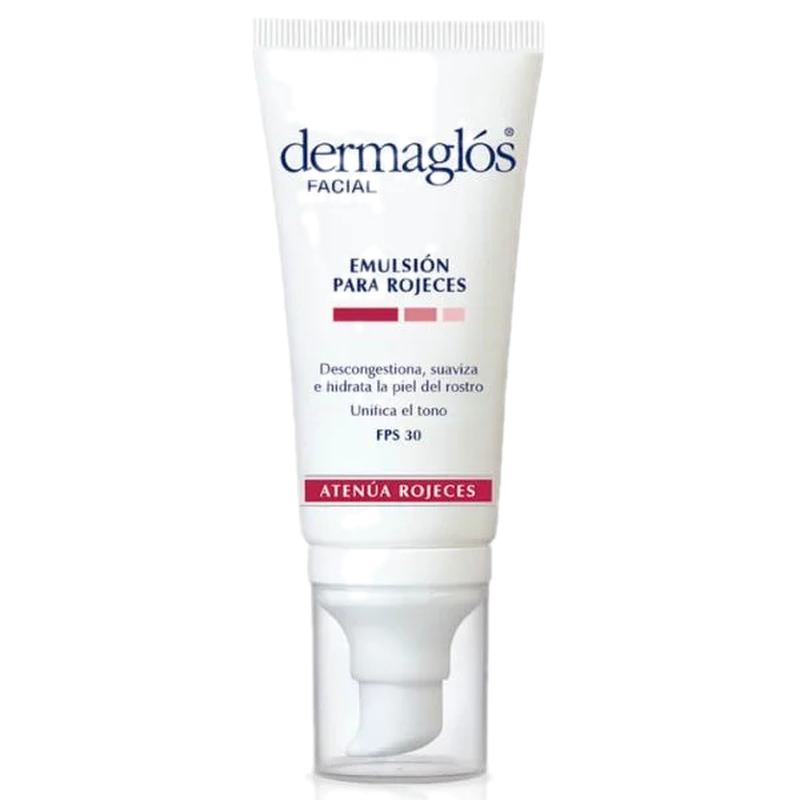 Crema Dermaglos Facial Para Rojeces 50 Ml