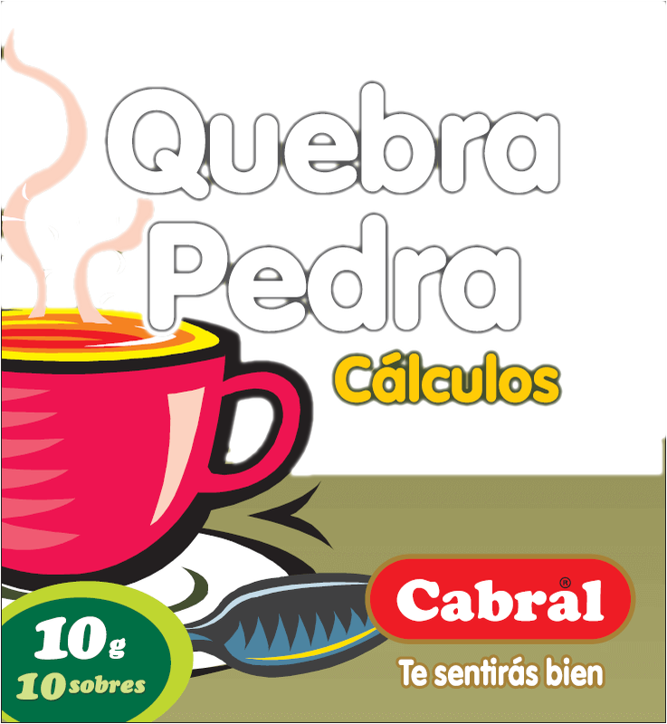 Te Cabral Quebra Pedra 10 Sobres