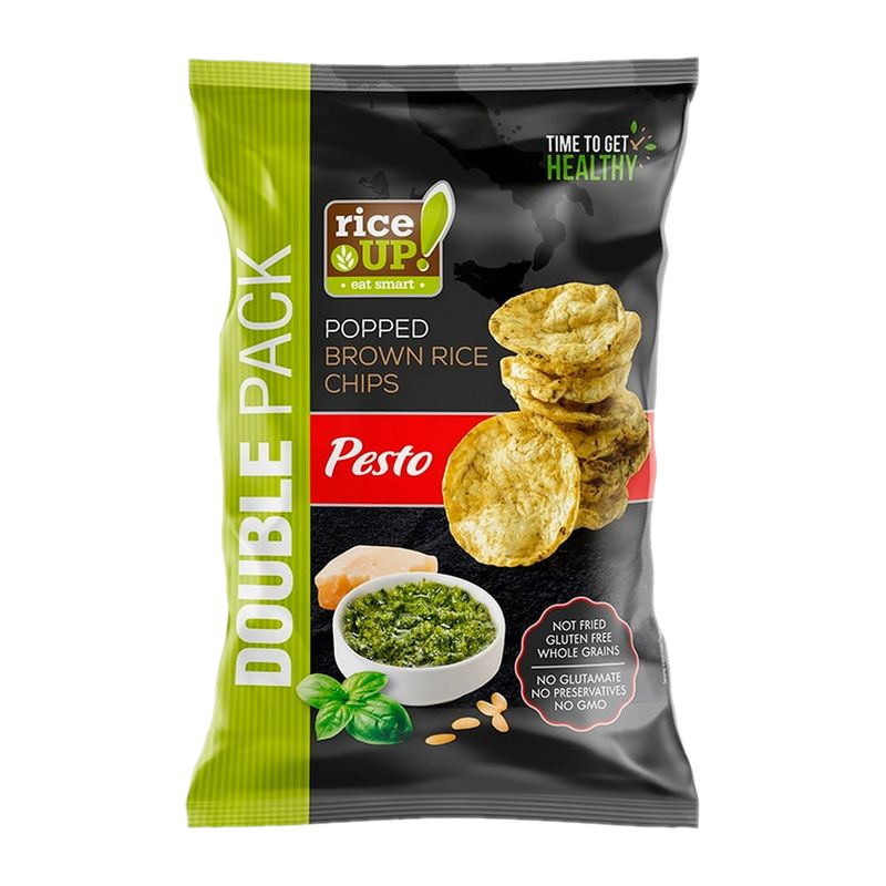 Chips De Arroz Sabor Pesto Rice Up 120 G