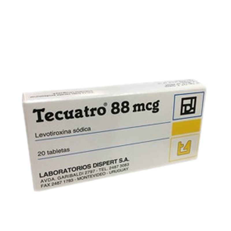 Tecuatro 88 88 Mcg [20 Tab.]