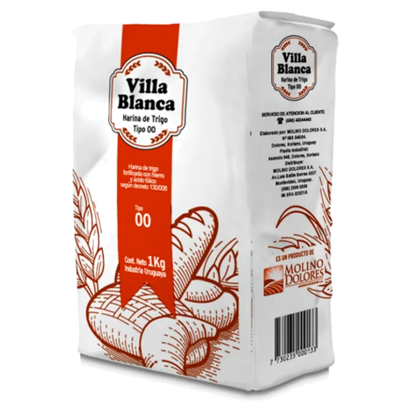Harina Villa Blanca 00 1 Kg