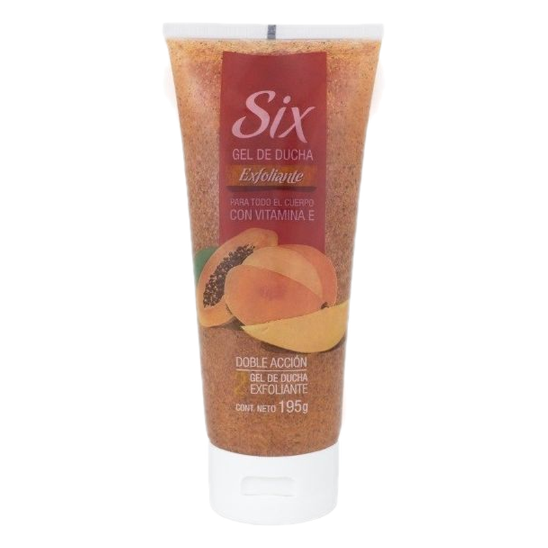 Gel de Ducha Exfoliante Vit E SIX 195 g