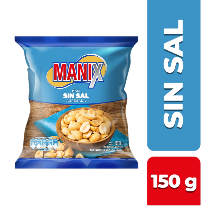 Maní Sin Sal 150 G