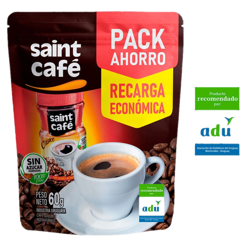 Café Soluble Saint Recarga 60 G