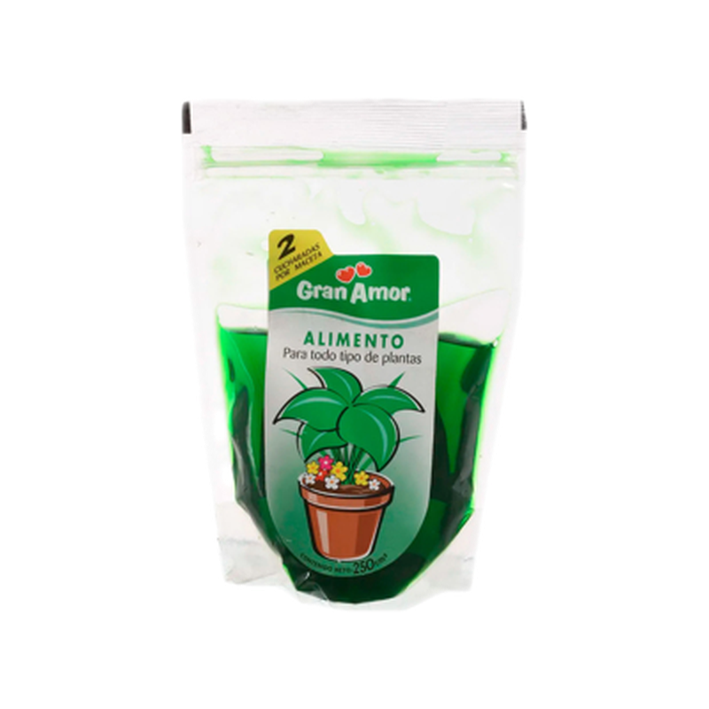 Fertilizante Para Plantas Gran Amor Doypack 250cc