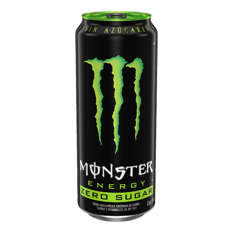Energizante Monster Bebida Green Zero 473 Ml