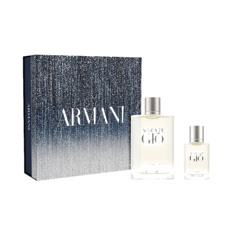 Cofre Armani Perfume Acqua Di Giò Men Edt 200 Ml + Acqua Di Giò Men Edt 30 Ml