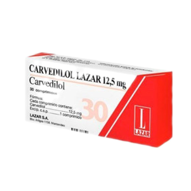 Carvedilol Lazar 12.5 12,5 Mg [30 Comp.]