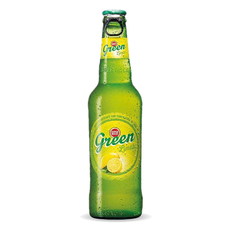 Cerveza Super Bock Green Sabor Limón 330 Ml