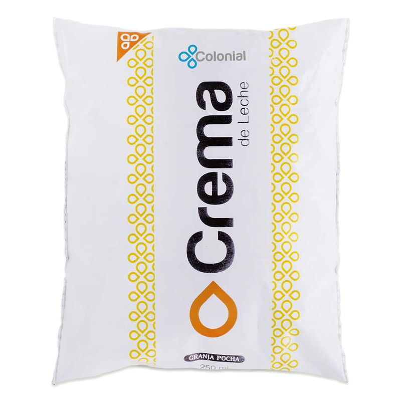 Crema De Leche Colonial 250 Ml
