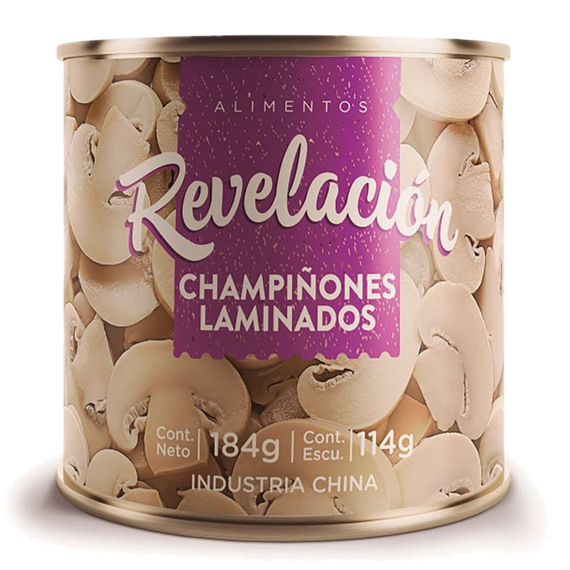 Champiñón Laminado Revelación 184 G