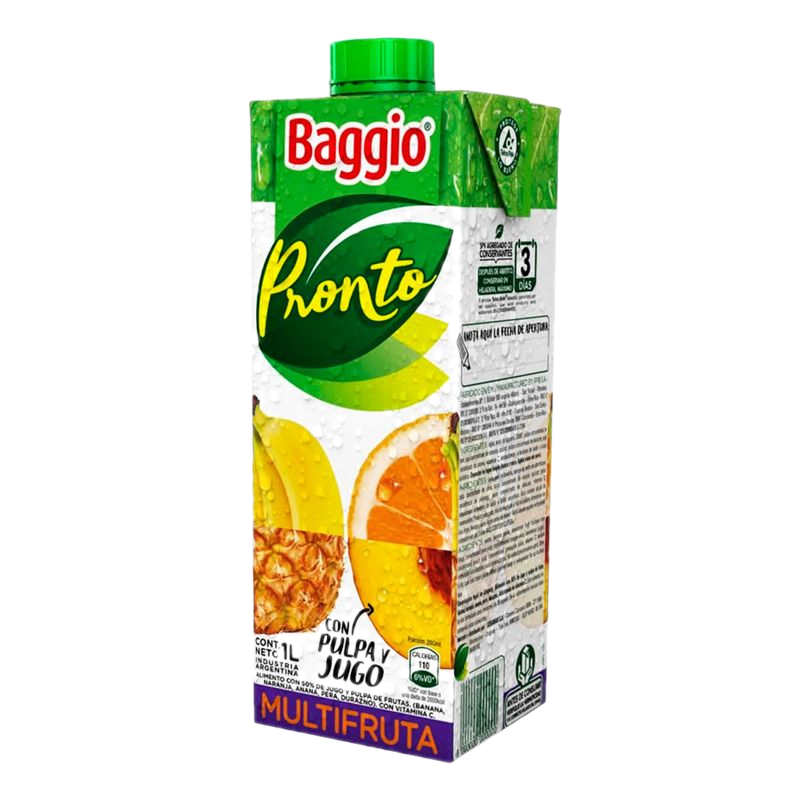 Jugo Baggio Multifrutal 1 L