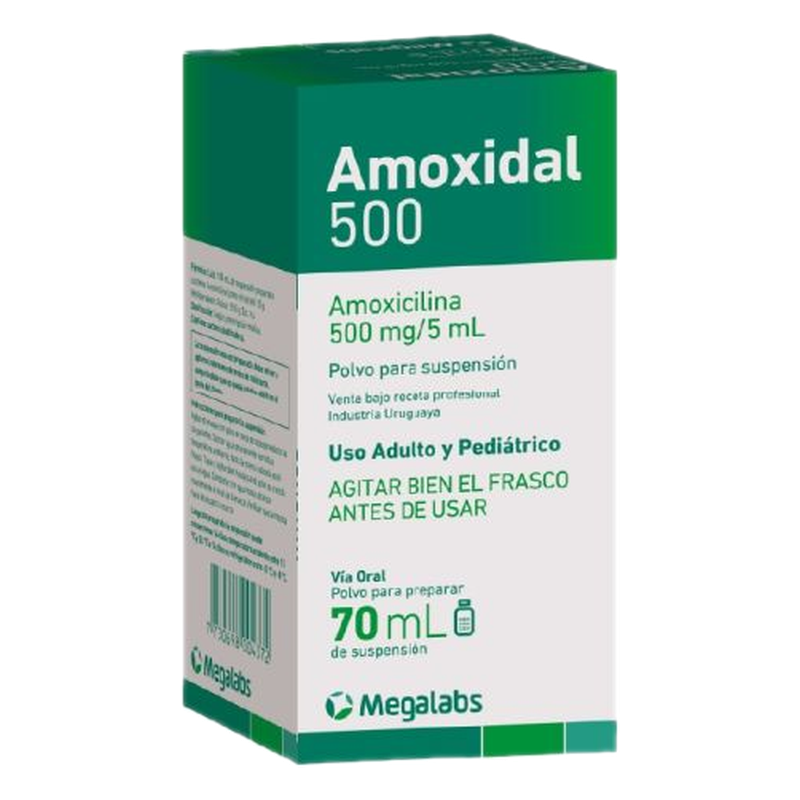 Amoxidal 500 Suspension 500 Mg [70 Ml]