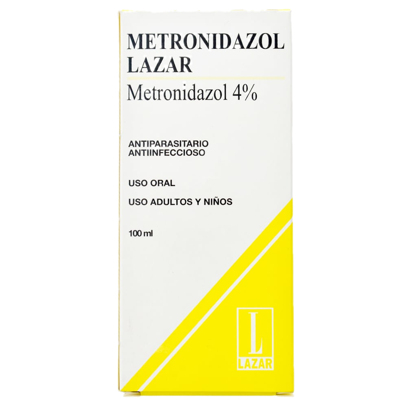 Metronidazol Lazar 4% Suspensión 100 Ml
