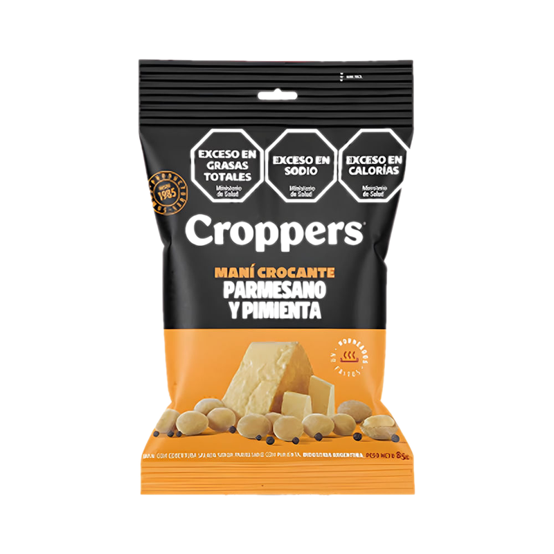Mani Crocante Croppers Parmesano 85 G