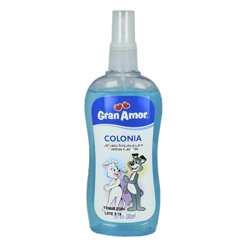 Colonia Para Mascota Gran Amor 230 Ml