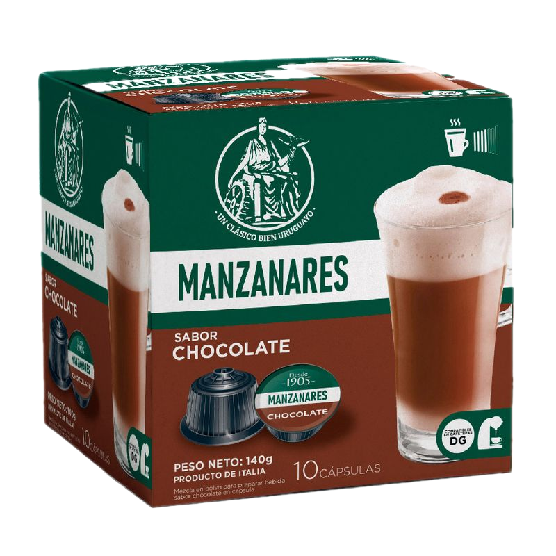 Cápsulas Manzanares Chocolate 10 Unidades