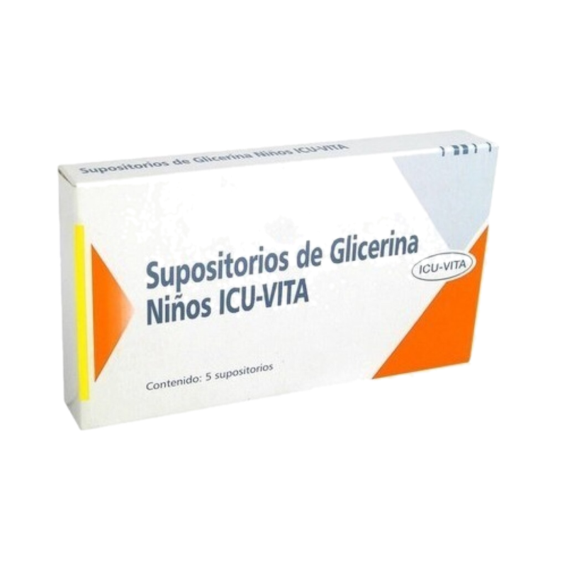 Supositorios Glicerina Para Niños 5 Unidades