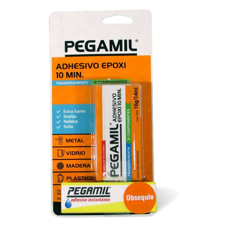 Pegamento Epoxi Transparente 10'