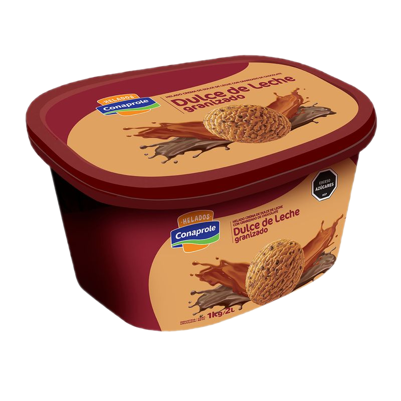 Helado Conaprole Dulce De Leche Granizado 2 L