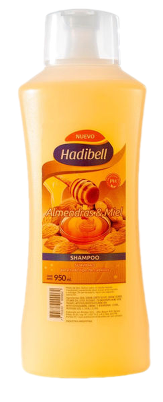 Hadibell Shampoo Almendras Y Miel 950 Ml